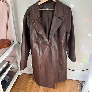 Wild Fable Brown Trench Coat